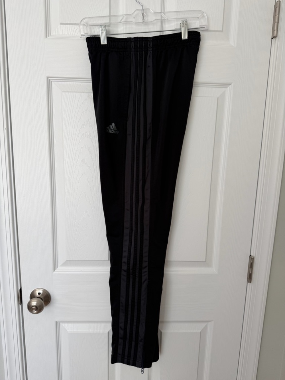 Men’s Adidas Track Pants - Size Small - Black - Like New